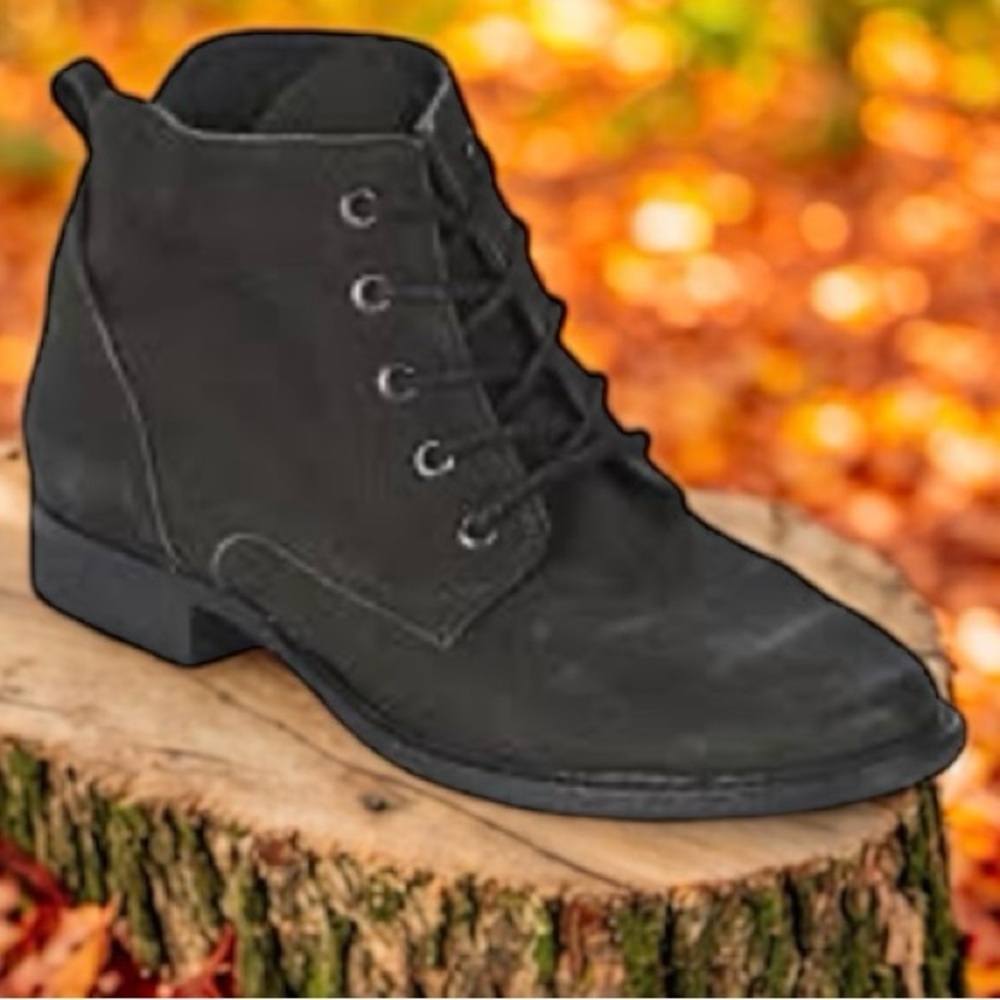 Sam Edelman Authentic Leather Black Ankle Boot-Excellent condition -SZ 7.5 🍂